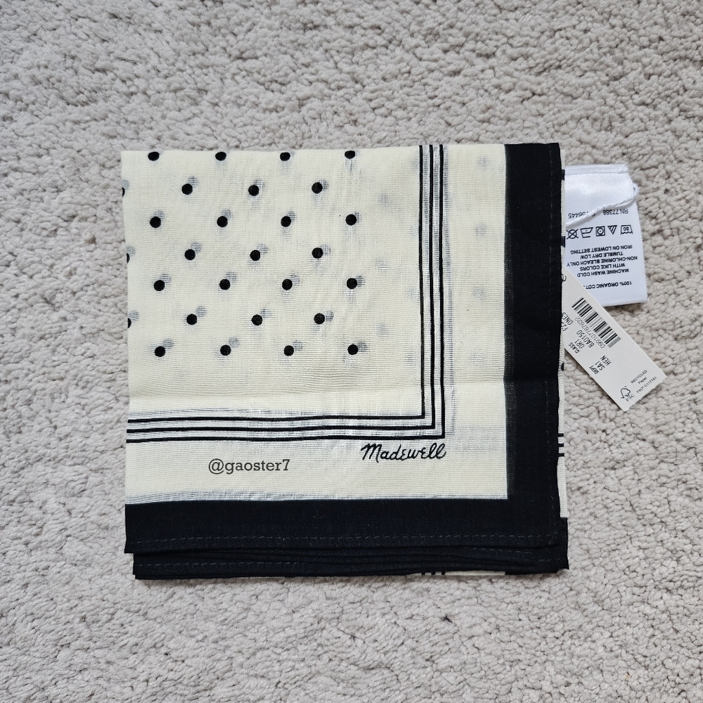 Madewell Organic Cotton Bandana - Picture 3 of 6